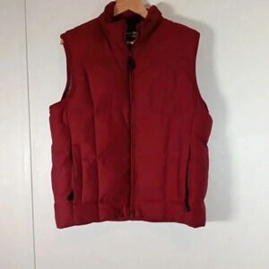 Eddie Bauer vintage down puffer vest men's medium